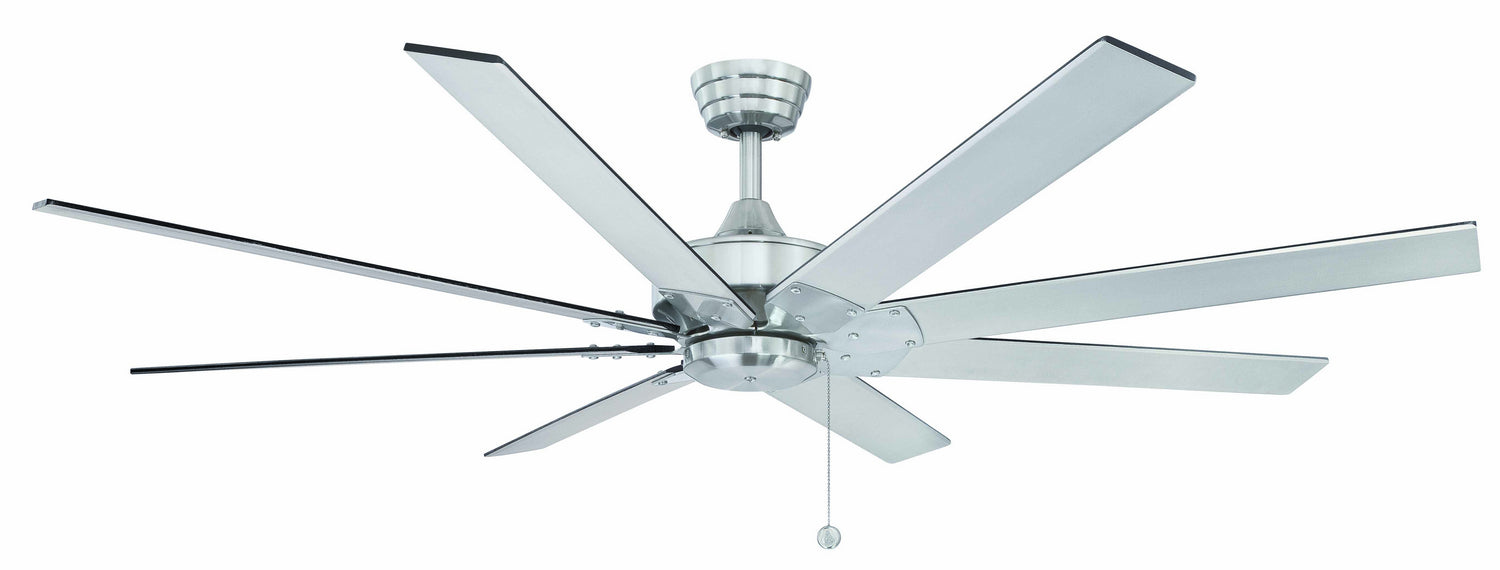 Fanimation FP7910BNBL 63" Ceiling Fan, Brushed Nickel
