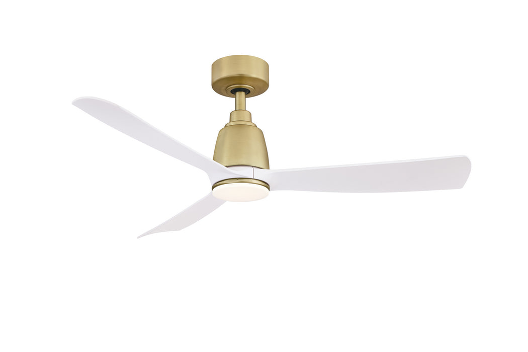 Fanimation FPD8547BS 44" Ceiling Fan, Brushed Satin Brass