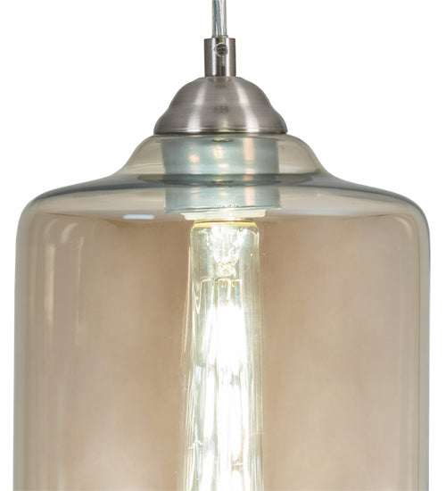 Meyda Tiffany 210549 LED Pendant, Brushed Nickel