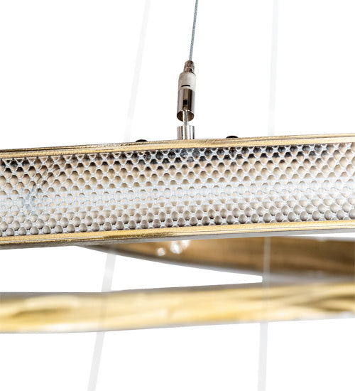 Meyda Tiffany 220811 LED Chandelier, Brass Tint