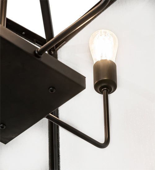 Meyda Tiffany 222733 LED Pendant, Flat Black