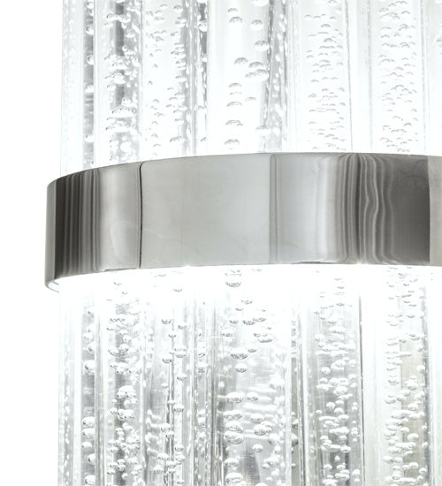 Meyda Tiffany 225777 LED Wall Sconce, Mirror Stainless Steel