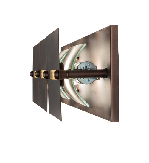 Meyda Tiffany 226440 Three Light Vanity, Cinnamon Coffee Metallic