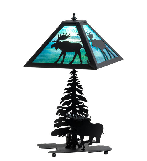 Meyda Tiffany 228133 Two Light Table Lamp