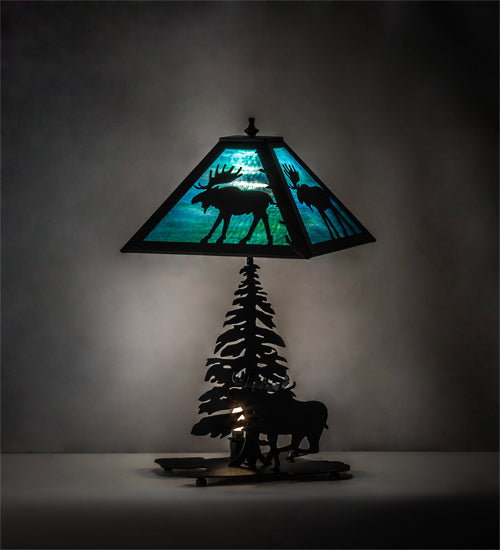 Meyda Tiffany 228133 Two Light Table Lamp