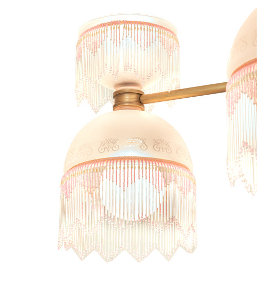 Meyda Tiffany 229437 13 Light Chandelier, Matte Brass