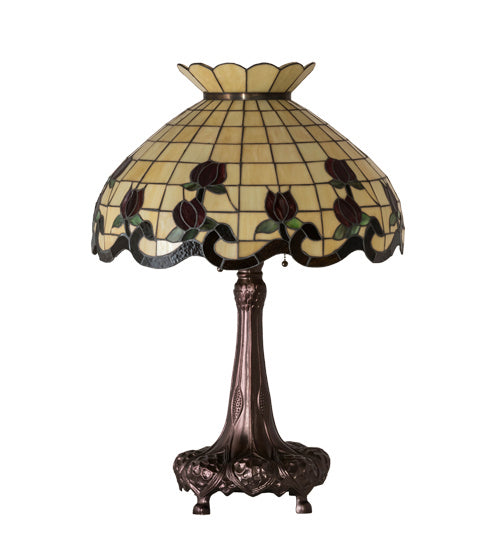 Meyda Tiffany 230474 Three Light Table Lamp