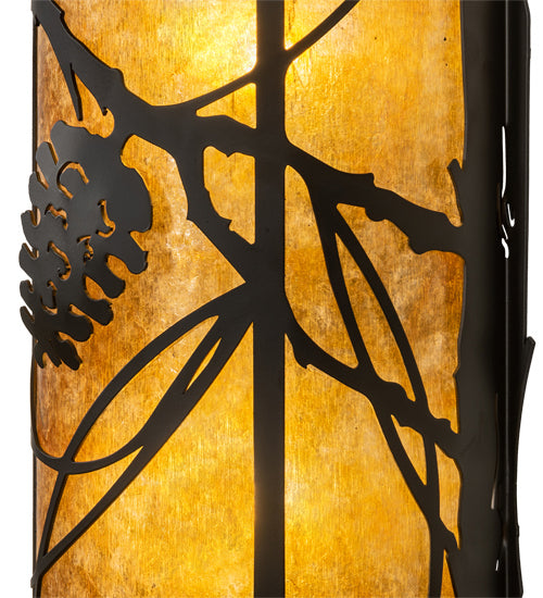 Meyda Tiffany 230825 Two Light Wall Sconce, Oil Rubbed Bronze
