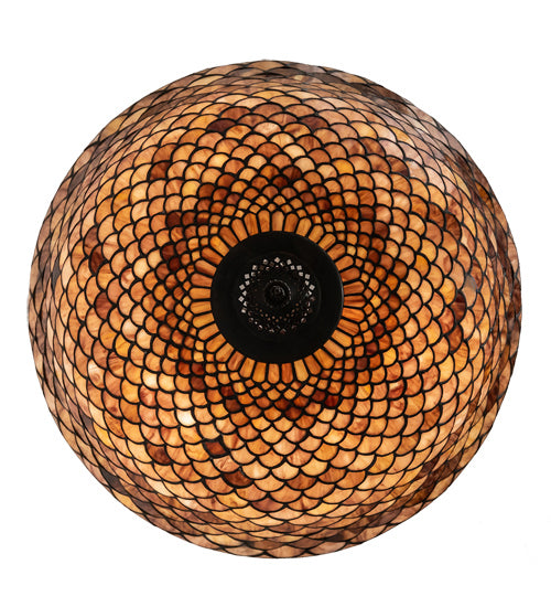 Meyda Tiffany 230951 Three Light Pendant, Mahogany Bronze