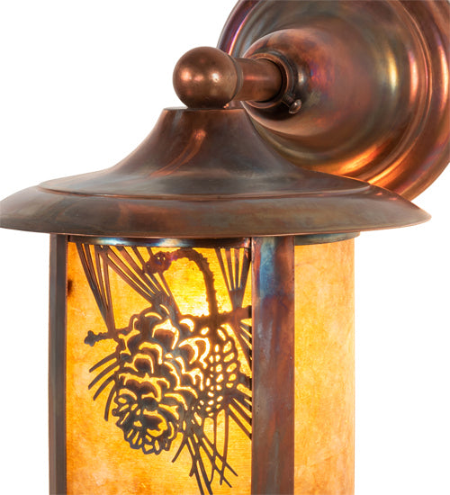 Meyda Tiffany 54247 One Light Wall Sconce, Vintage Copper