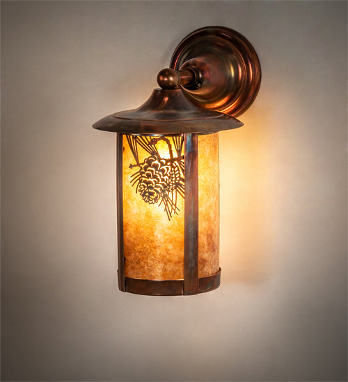Meyda Tiffany 54247 One Light Wall Sconce, Vintage Copper