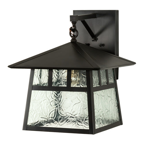 Meyda Tiffany 93094 One Light Wall Sconce, Craftsman Brown
