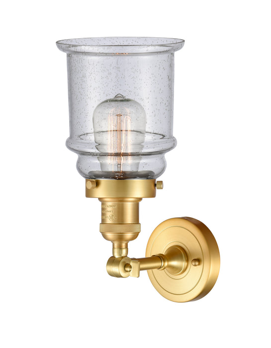 Innovations 203-SG-G184-LED LED Wall Sconce, Satin Gold
