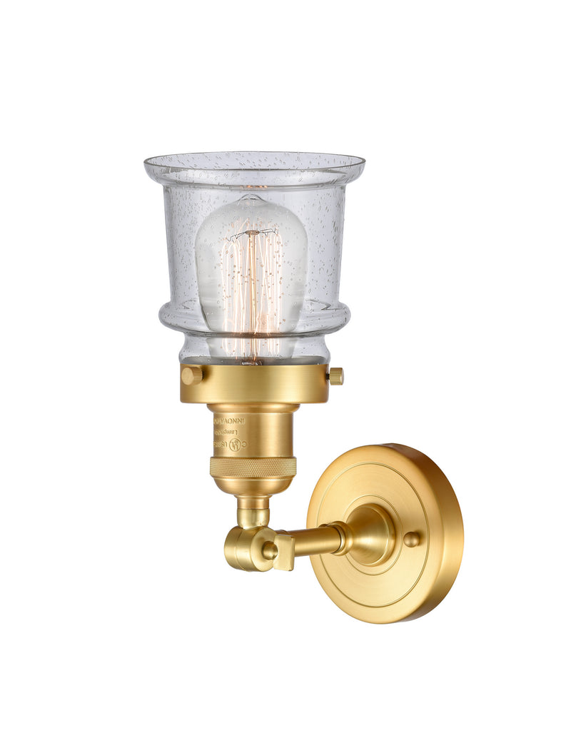 Innovations 203-SG-G184S-LED LED Wall Sconce, Satin Gold