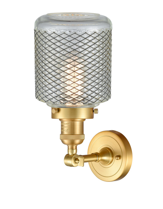 Innovations 203-SG-G262-LED LED Wall Sconce, Satin Gold