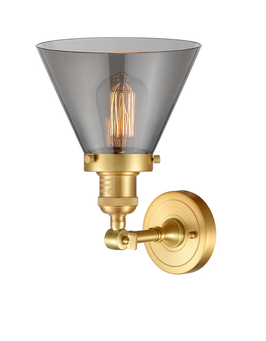 Innovations 203-SG-G43-LED LED Wall Sconce, Satin Gold
