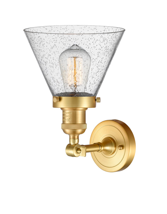 Innovations 203-SG-G44-LED LED Wall Sconce, Satin Gold