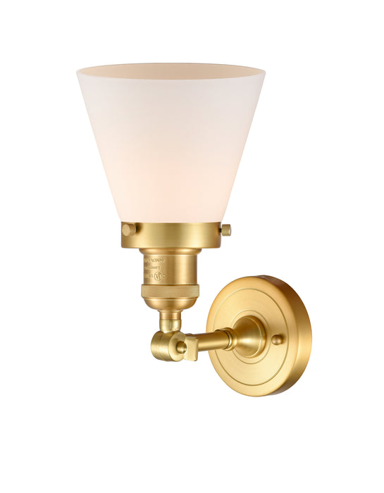 Innovations 203-SG-G61-LED LED Wall Sconce, Satin Gold