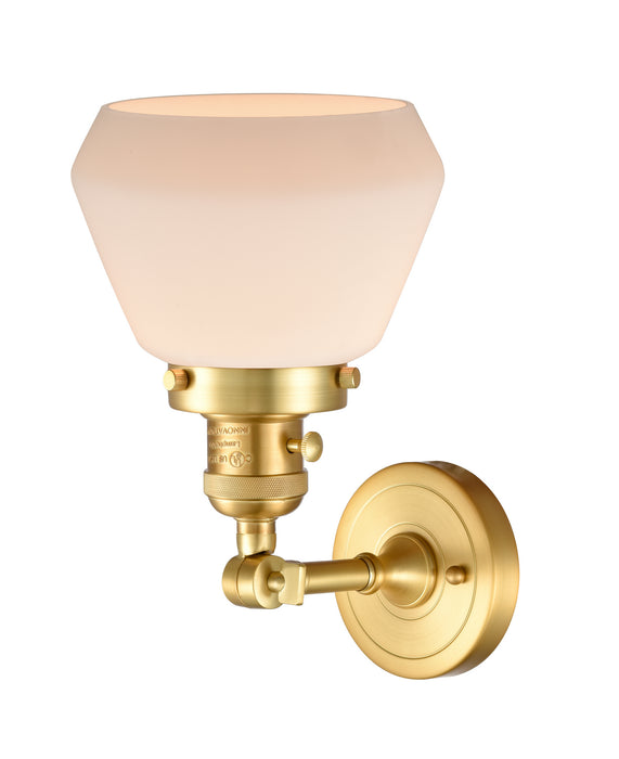Innovations 203SW-SG-G171 One Light Wall Sconce, Satin Gold