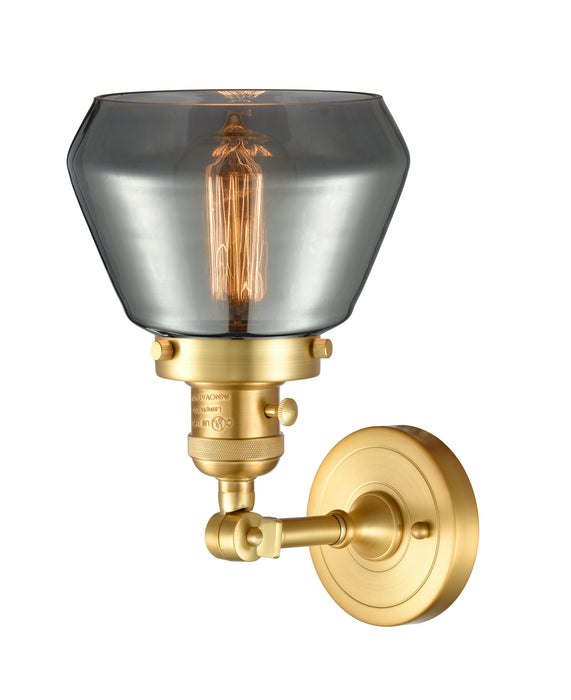 Innovations 203SW-SG-G173 One Light Wall Sconce, Satin Gold