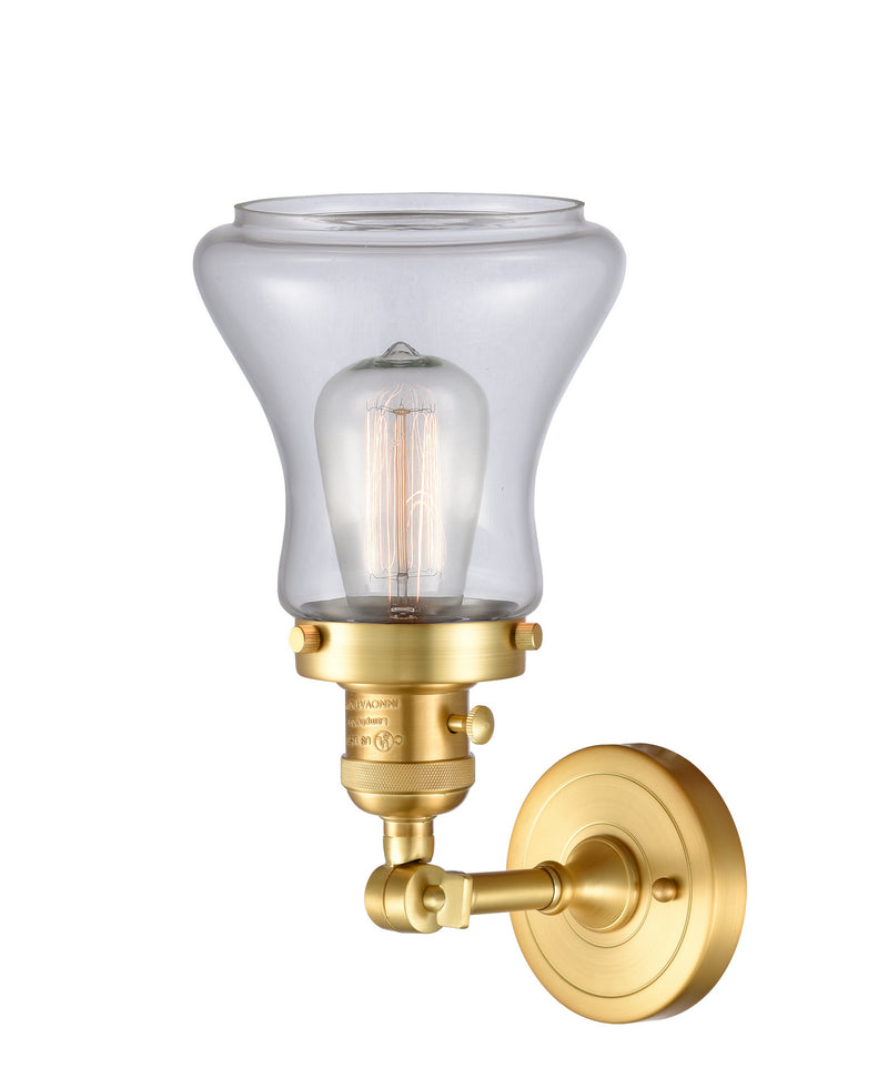 Innovations 203SW-SG-G192 One Light Wall Sconce, Satin Gold