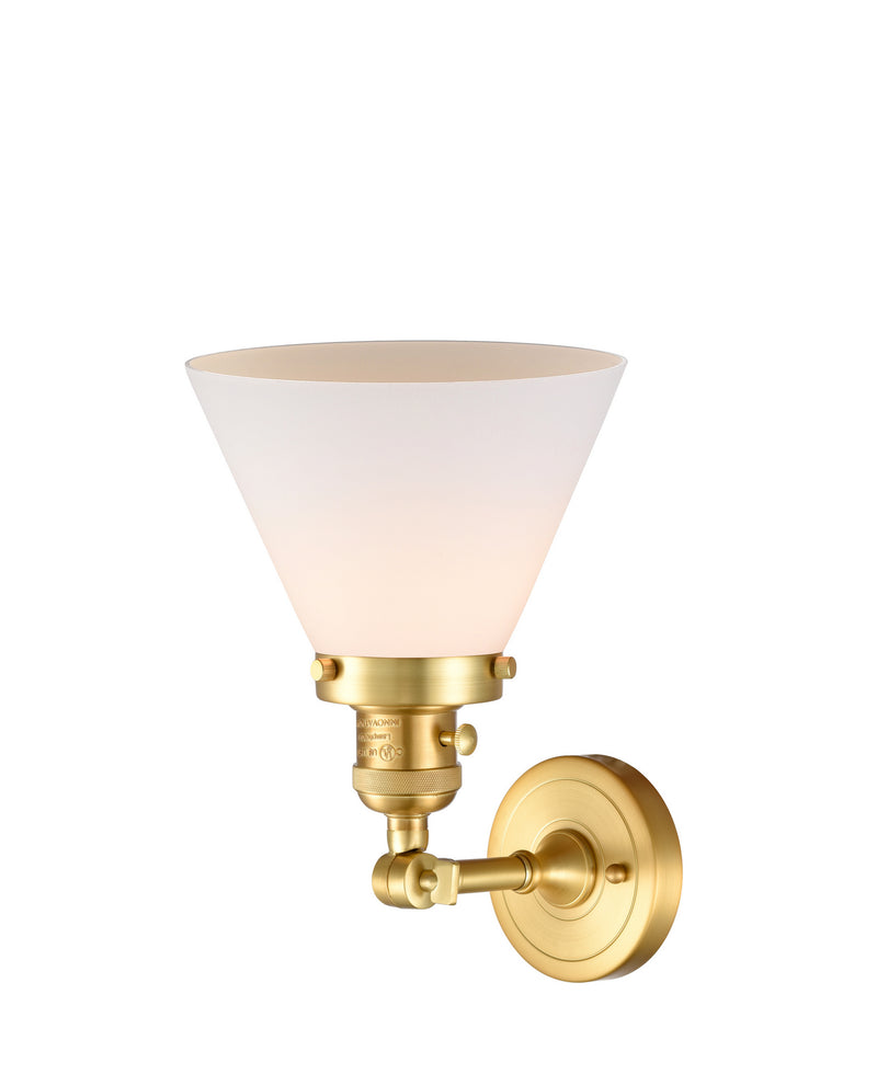 Innovations 203SW-SG-G41 One Light Wall Sconce, Satin Gold