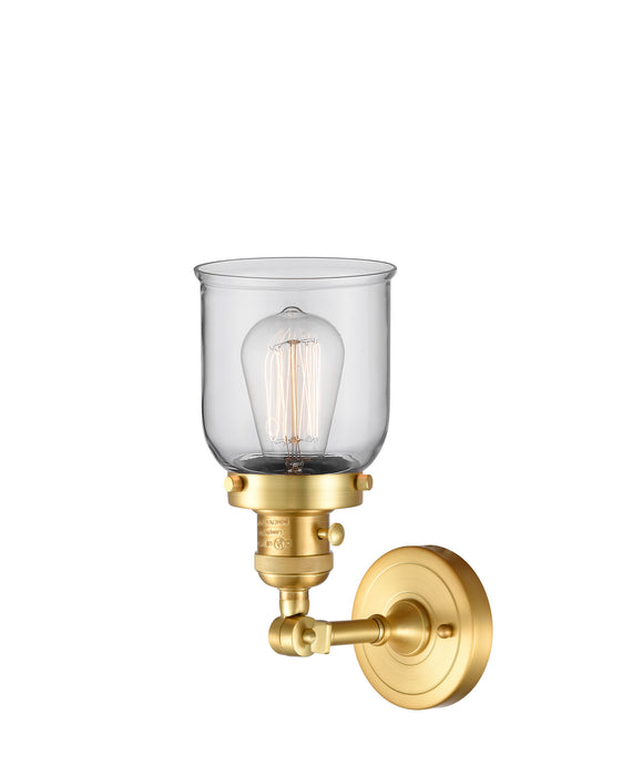 Innovations 203SW-SG-G52 One Light Wall Sconce, Satin Gold