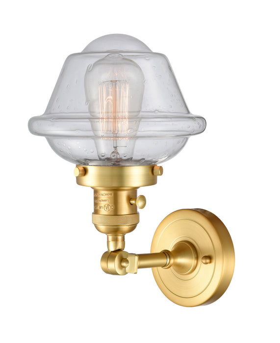 Innovations 203SW-SG-G534 One Light Wall Sconce, Satin Gold