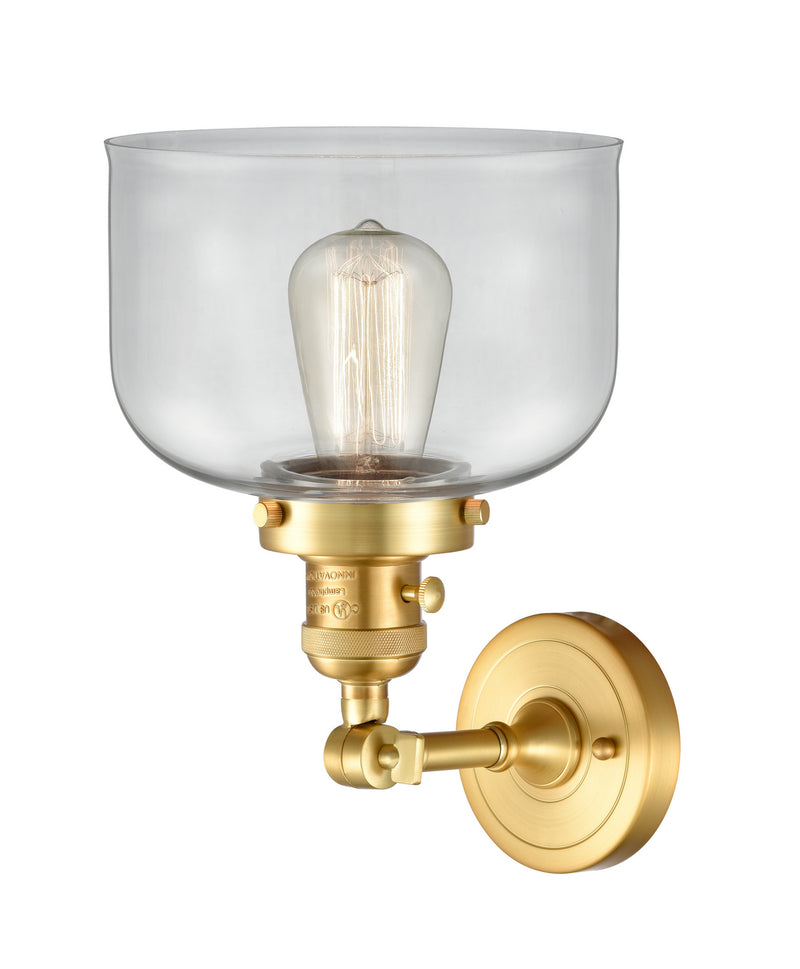 Innovations 203SW-SG-G72 One Light Wall Sconce, Satin Gold