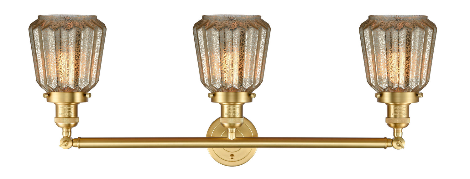 Innovations 205-SG-G146-LED LED Bath Vanity, Satin Gold