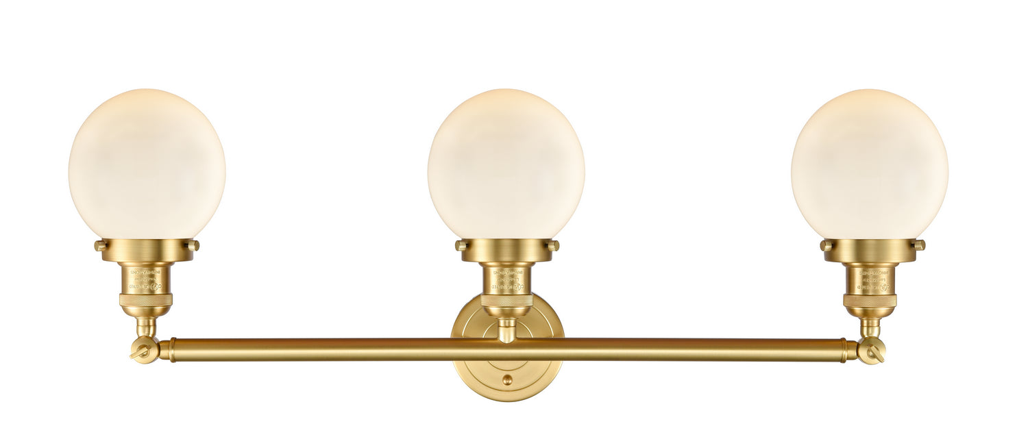 Innovations 205-SG-G201-6-LED LED Bath Vanity, Satin Gold