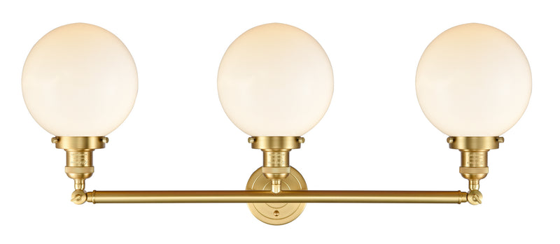 Innovations 205-SG-G201-8-LED LED Bath Vanity, Satin Gold