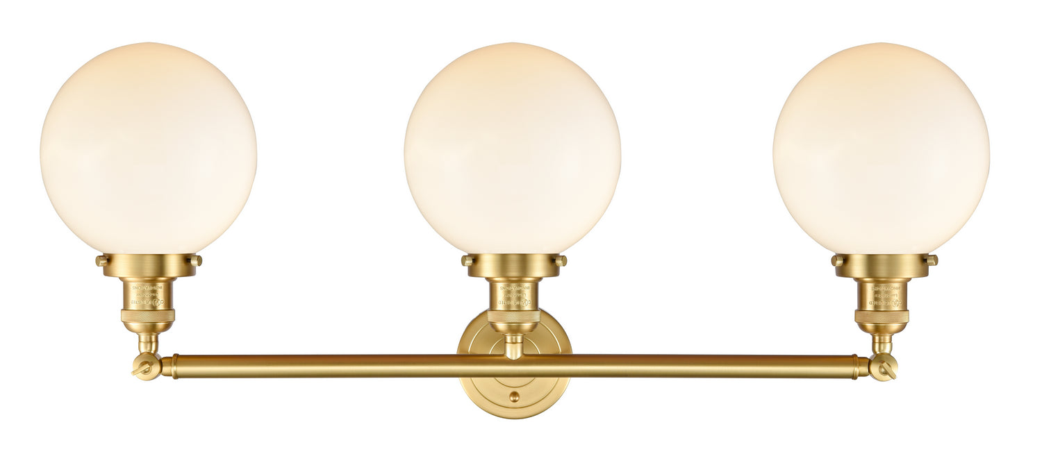 Innovations 205-SG-G201-8-LED LED Bath Vanity, Satin Gold