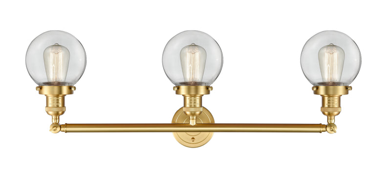 Innovations 205-SG-G202-6-LED LED Bath Vanity, Satin Gold