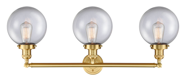 Innovations 205-SG-G202-8-LED LED Bath Vanity, Satin Gold
