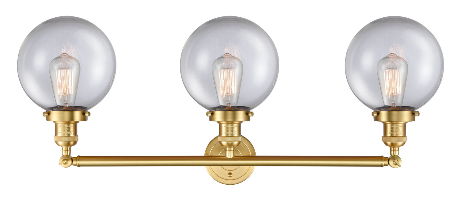 Innovations 205-SG-G202-8-LED LED Bath Vanity, Satin Gold
