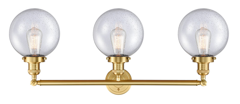 Innovations 205-SG-G204-8-LED LED Bath Vanity, Satin Gold