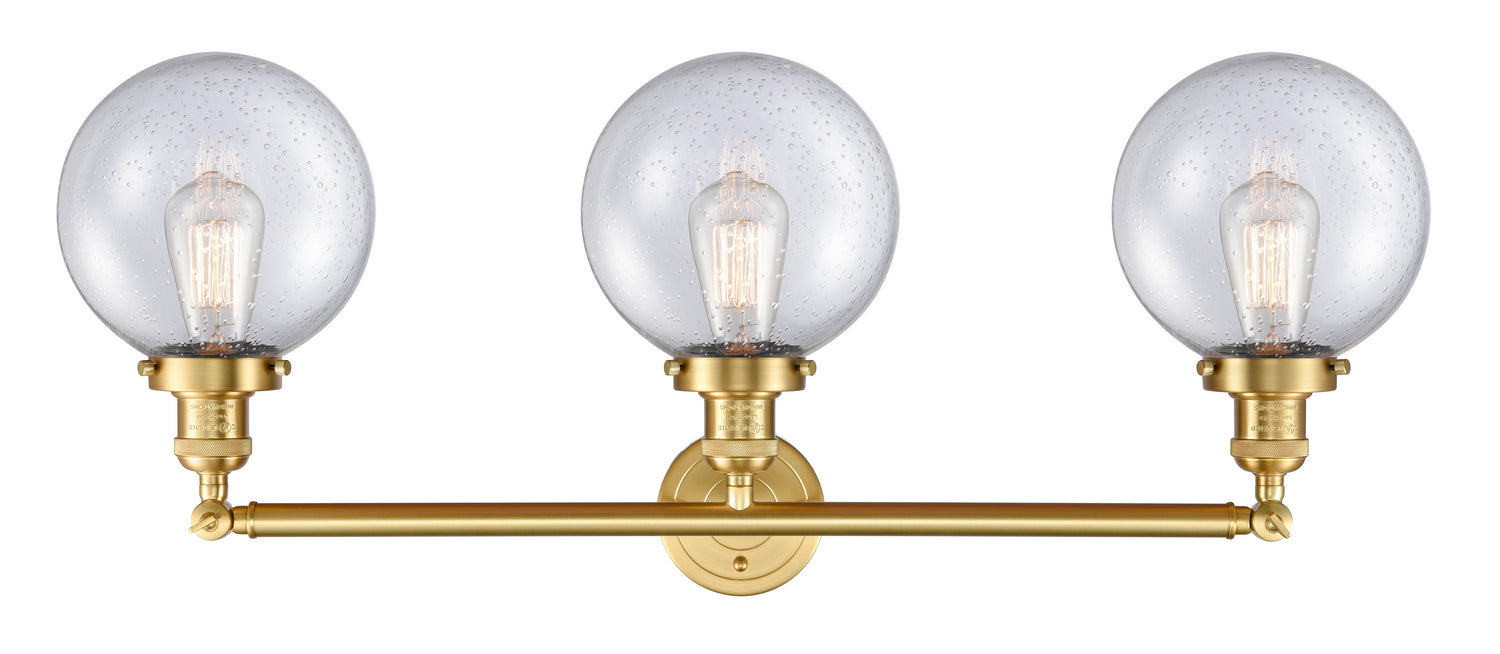 Innovations 205-SG-G204-8-LED LED Bath Vanity, Satin Gold