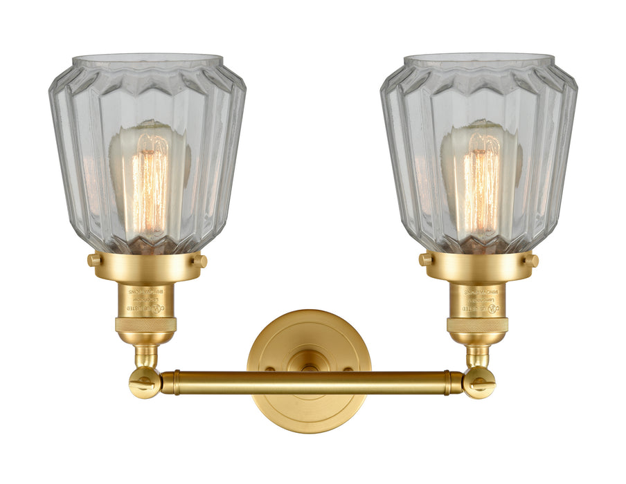 Innovations 208-SG-G142-LED LED Bath Vanity, Satin Gold