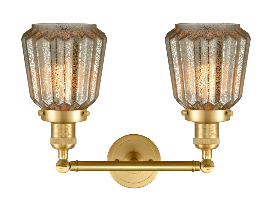 Innovations 208-SG-G146-LED LED Bath Vanity, Satin Gold