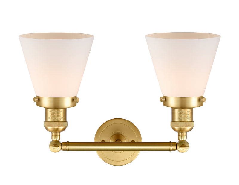 Innovations 208-SG-G61-LED LED Bath Vanity, Satin Gold