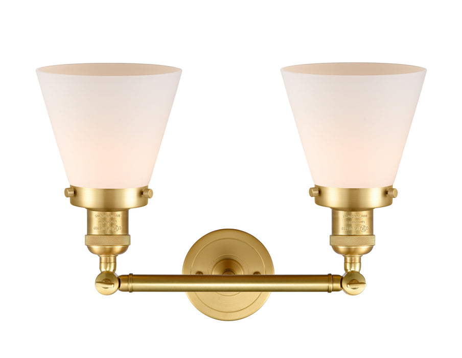 Innovations 208-SG-G61-LED LED Bath Vanity, Satin Gold