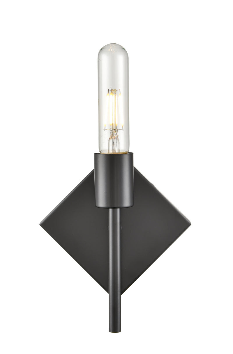 Innovations 425-1W-BK-T10LED LED Wall Sconce, Matte Black