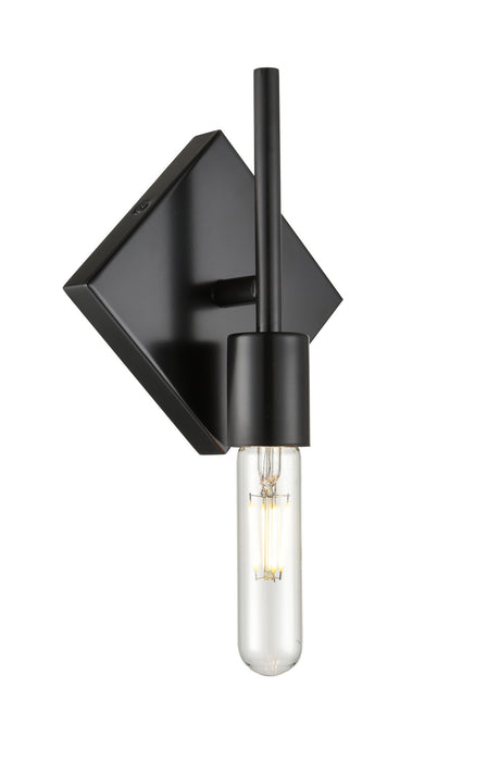 Innovations 425-1W-BK-T10LED LED Wall Sconce, Matte Black
