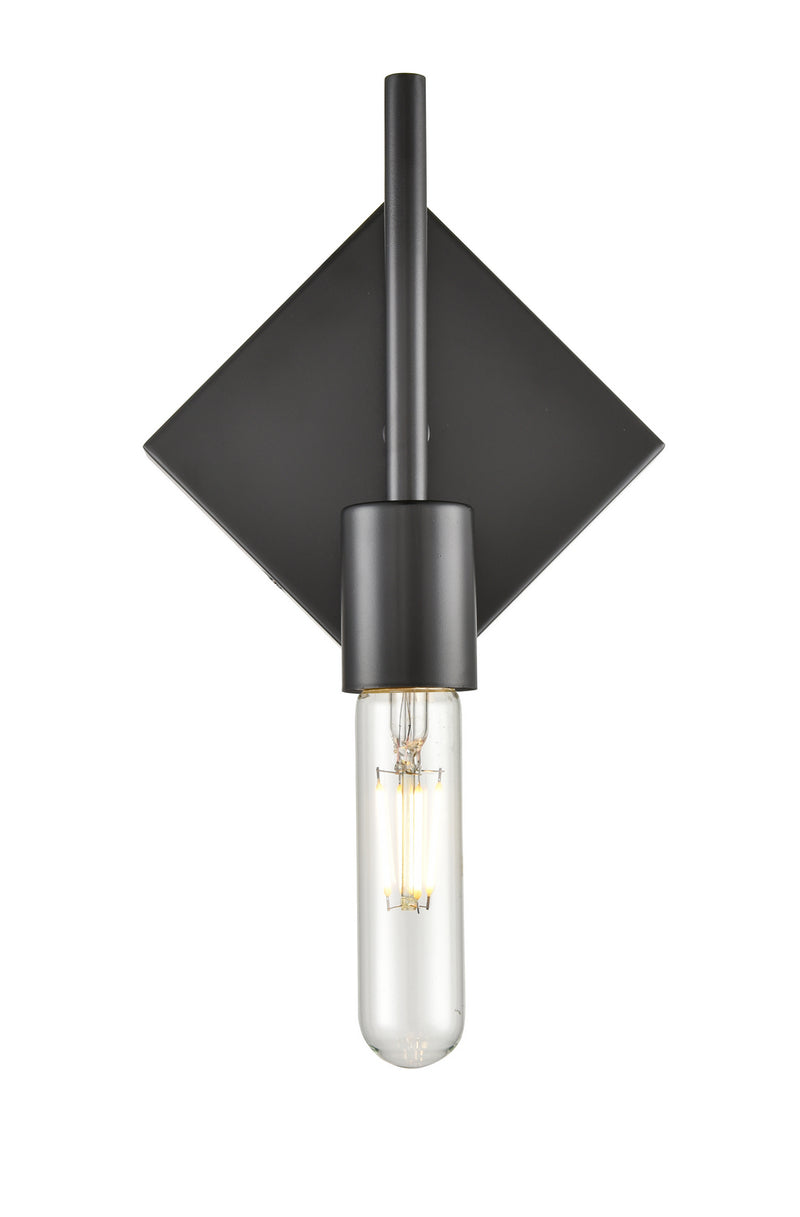 Innovations 425-1W-BK-T10LED LED Wall Sconce, Matte Black