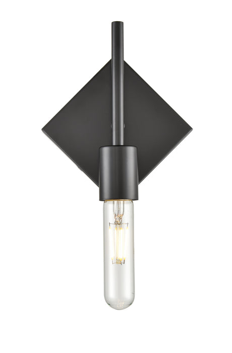 Innovations 425-1W-BK-T10LED LED Wall Sconce, Matte Black