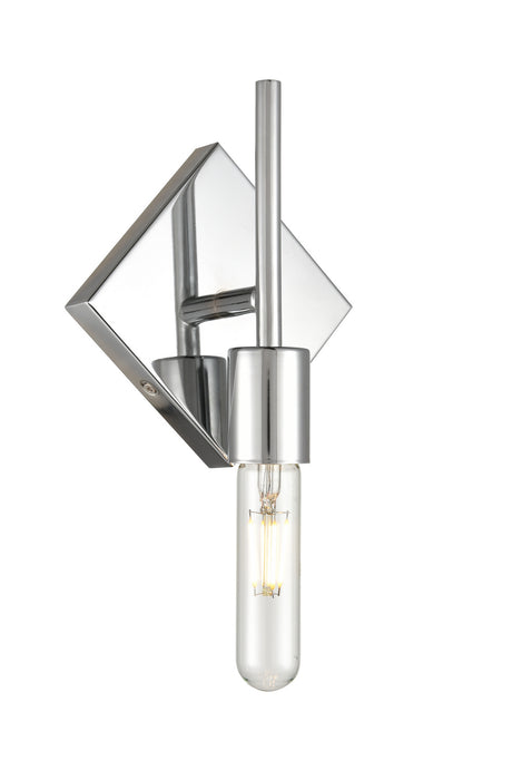 Innovations 425-1W-PC-T10LED LED Wall Sconce, Polished Chrome