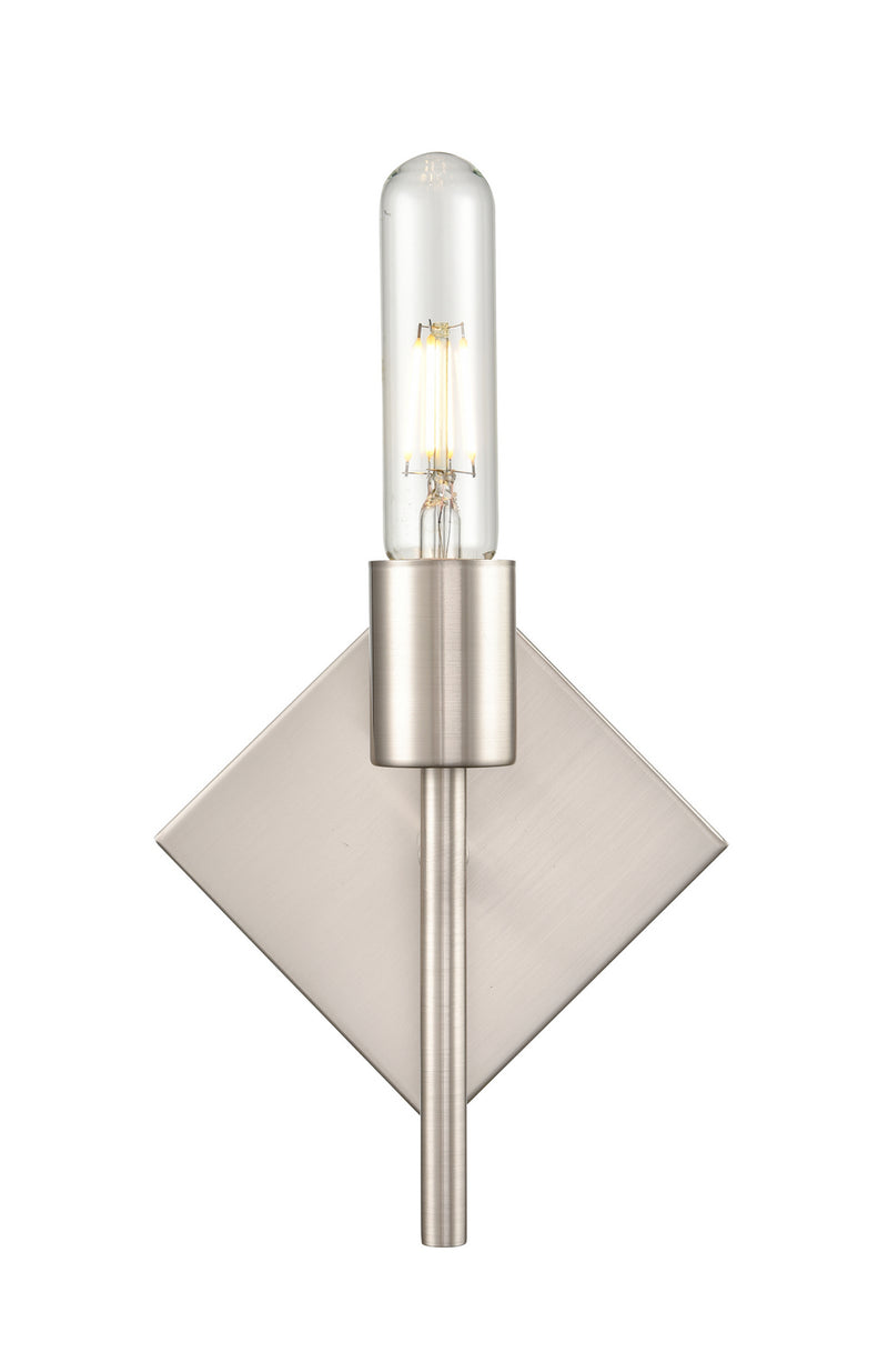 Innovations 425-1W-SN-T10LED LED Wall Sconce, Satin Nickel