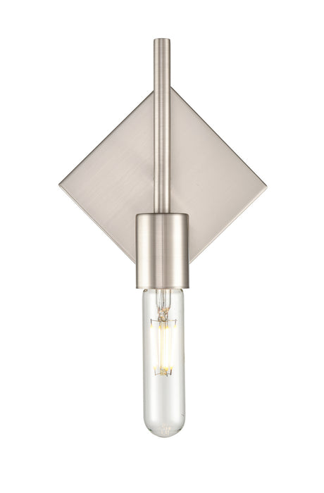 Innovations 425-1W-SN-T10LED LED Wall Sconce, Satin Nickel