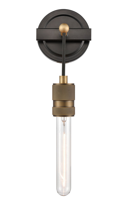 Innovations 444-1W-BAB-T9-7-LED LED Wall Sconce, Black Antique Brass